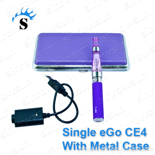 New Products Highy Quality No Leakage Electronic Cigarette EGO CE4 with Metal Box